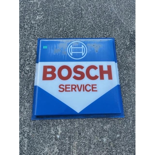 605 - Bosch Service Plastic Garage Sign (75cm x 75cm)