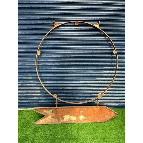 634 - Frame for an Petrol Forecourt Sign (140cm x 160cm)