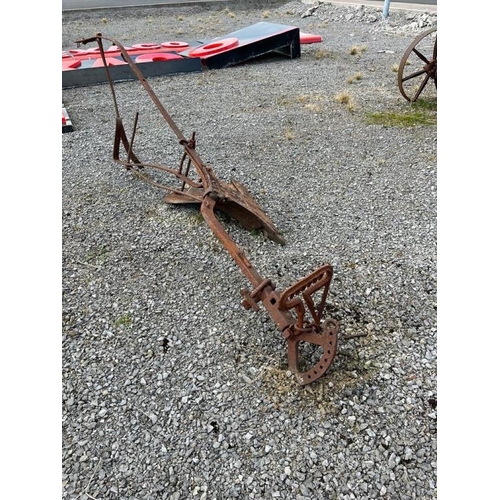 265 - Vintage Cast Iron Single Furrow Plough