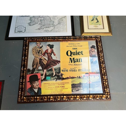 422 - Three Framed Advertisements including 