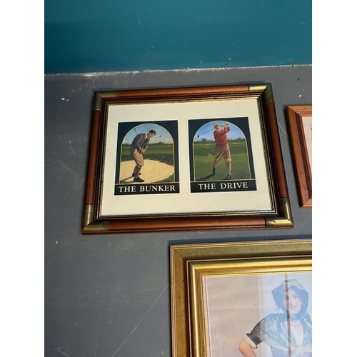 423 - Three Framed Advertisements including 