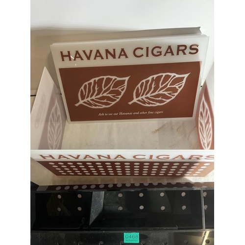 468 - Havana Cigars Point of Sale Advertising Display Stand