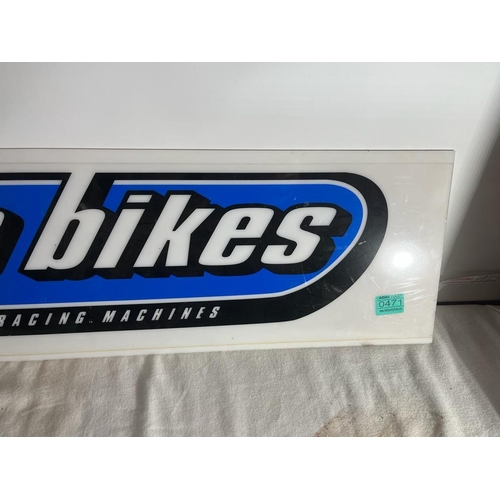 471 - Haro Bikes Plastic Advertising Sign (96cm x 23cm)