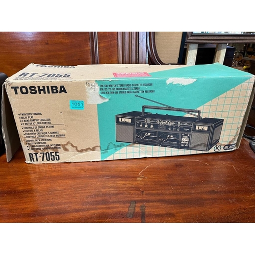 1051 - Toshiba Boom Box (as new in box)