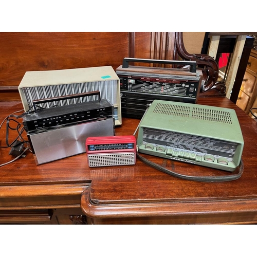 1055 - Collection of 5 Vintage Radios