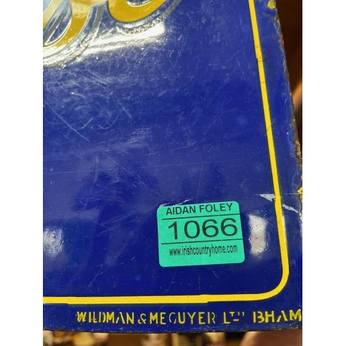 1066 - Original Enamel Players Please Enamel Sign (46cm x 40cm)