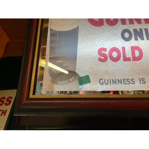 1226 - Contemporary Guinness Light Box (65cm x 46cm)