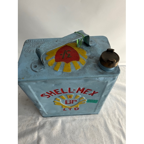 73 - Shell Mex B.P. Ltd. Petrol Can (2 Gallon)