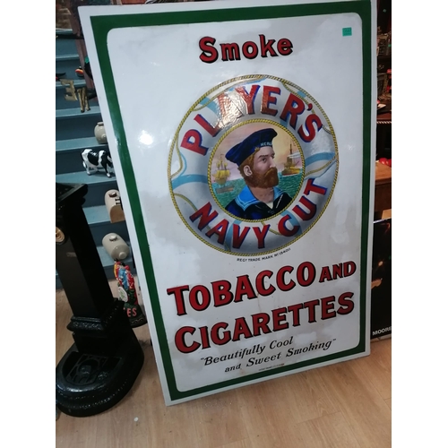 597 - Players Tobacco and Cigarettes Sign