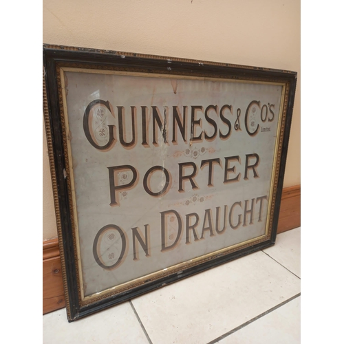 300a - Original Guinness Framed Print ( 65cm x 55cm) Guinness & Co's Porter on Draught