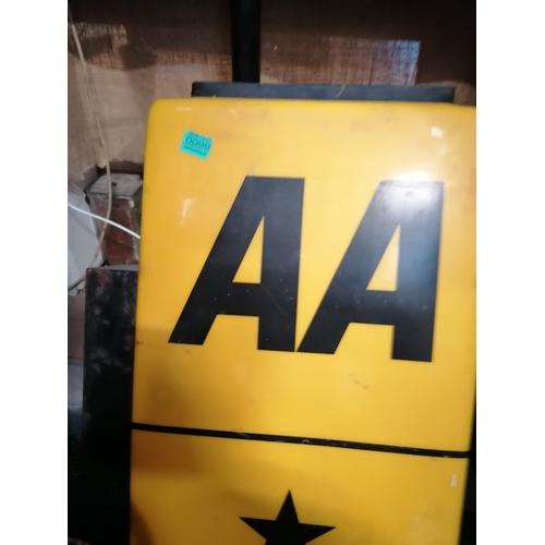 99 - Vintage AA Hotel Light Box Sign (50cm x 75cm)