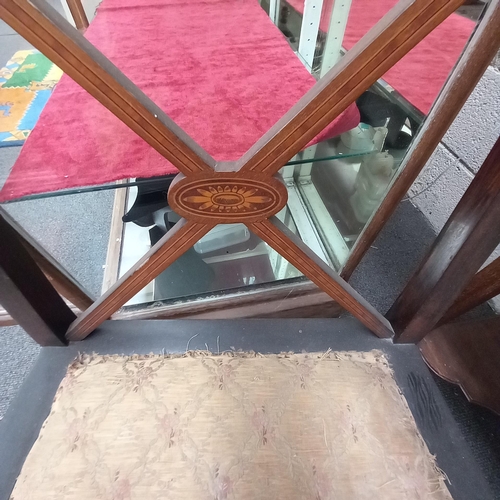 186 - Edwardian Inlaid Mahogany Armchair