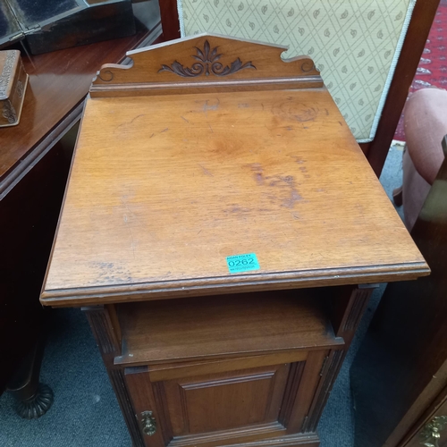 262 - Late Victorian Bedside Locker