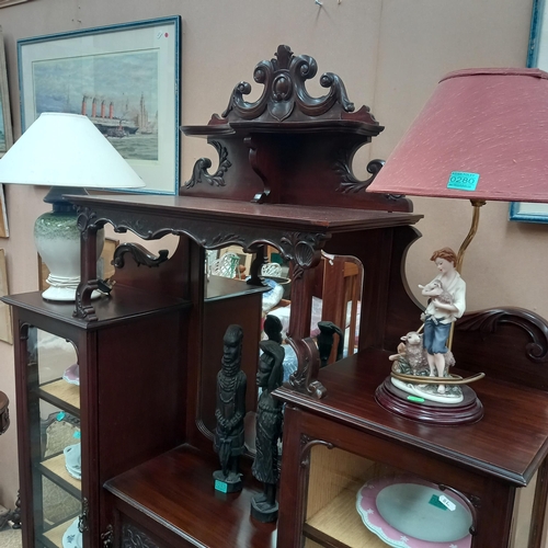 282 - Late Victorian Mahogany Display Cabinet