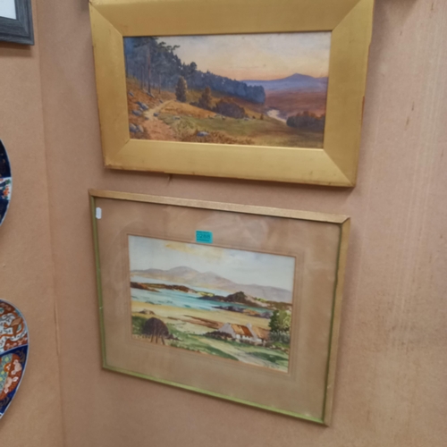 288 - Two 19th Century Watercolors both signed