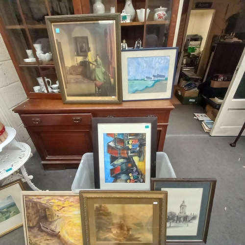 4 - Mixed lot of Pictures, Prints and Tapestries (10)