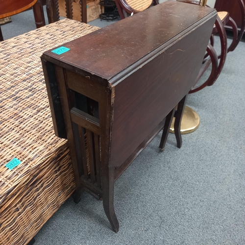 478 - Edwardian Mahogany Sutherland Table  (as found)