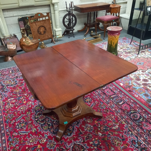 590 - Victorian Mahogany Tea Table