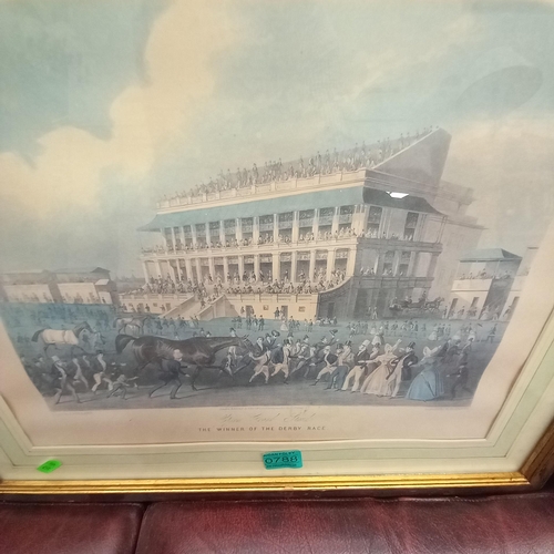 788 - 2 Framed Horse Racing Prints