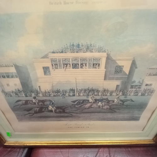 788 - 2 Framed Horse Racing Prints