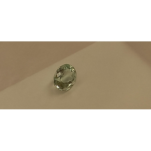 576 - 3.50 Carats Natural Aquamarine Oval Cut IGL & I Certified