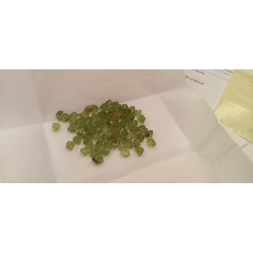 579 - 50.50 Carats Natural Peridot Rough Shape IGL & I Certified