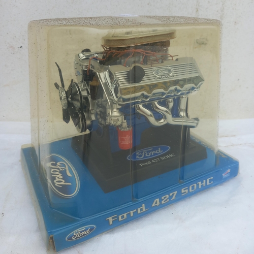 7 - Ford Limited Edition 427 SOHC Model Engine in original packing