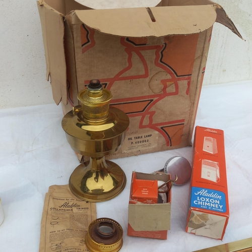 8 - Vintage Original Aladdin Oil Lamp in Box - never used