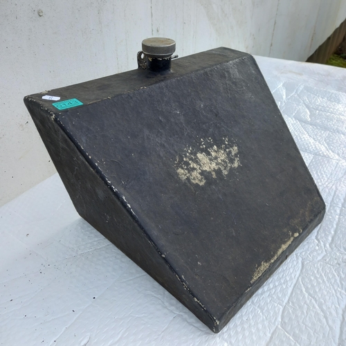 143 - Vintage Petrol Tank (irregular shape - 47cm x 38cm x 35cm)