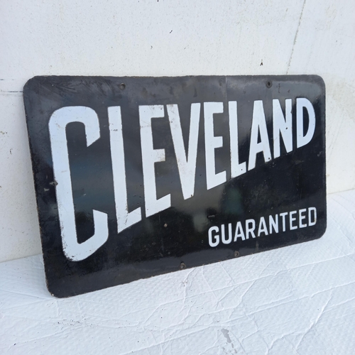 146 - Original Antique Enamel Sign 