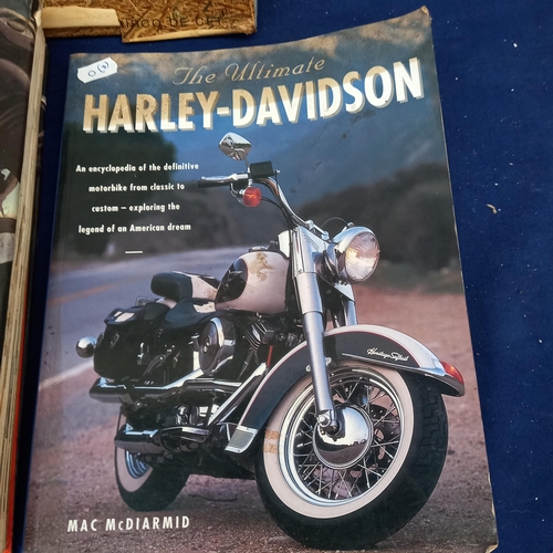 265 - Harley Davidson - The Legend and 2 other Harley Books