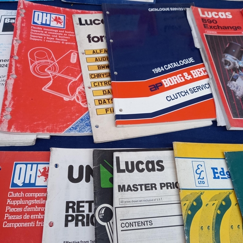 278 - Good Collection of Service and Parts Manuals