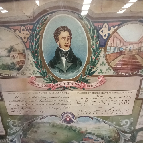 11 - Framed Souvenir of Gerald Griffith