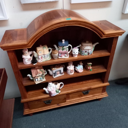 141 - Hardwood Floor Bookcase