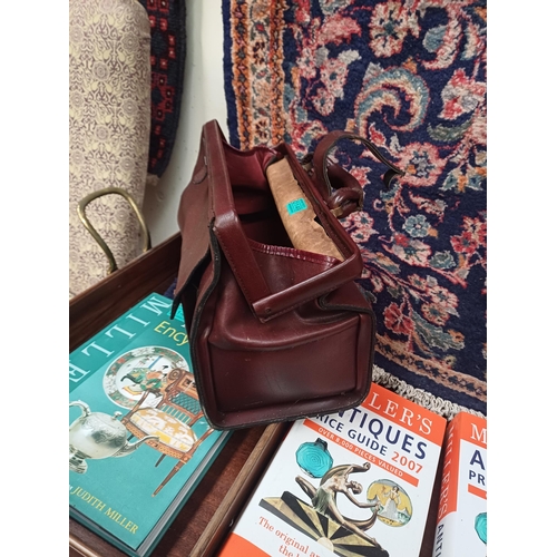 149 - Vintage Leather Gladstone Bag