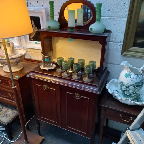 175 - Victorian Mahogany Drinks Cabinet