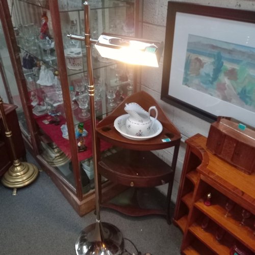 216 - Georigan Mahogany Corner Washstand