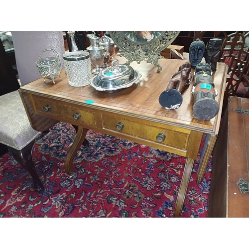 286 - Victorian style Mahogany Sofa Table