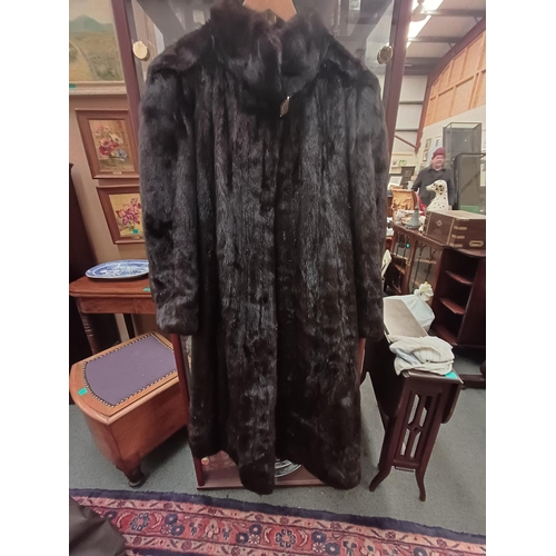 297 - Full Length Mink Coat