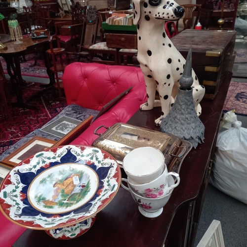 336 - Part Tea Set and a Lot of Collectibles