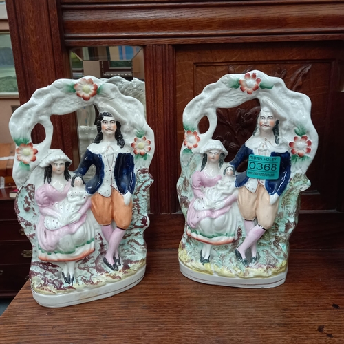 368 - Pair of Staffordshire Figures