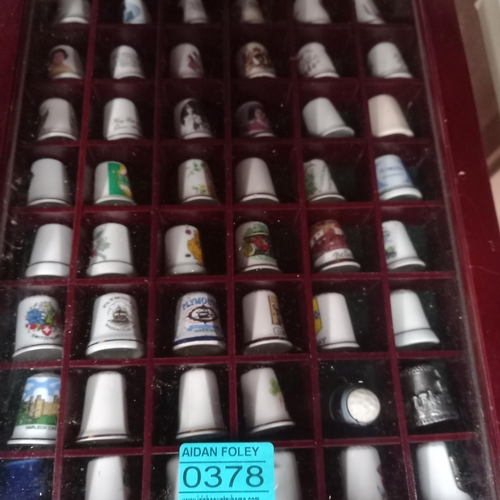 378 - Collection of Thimbles and 9 Fine Metal Photo Frames