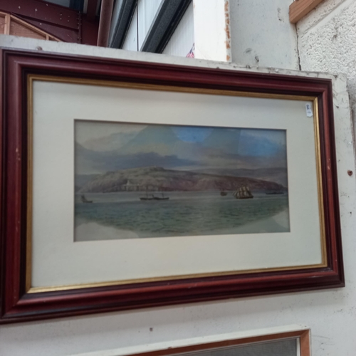 39 - Edwardian School - Pair of Framed Watercolours indinctly signed