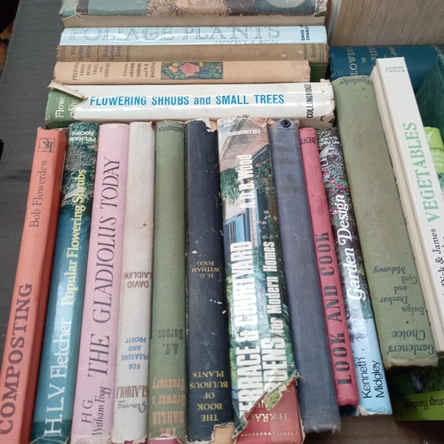 51 - Box Lot of Good Vintage Gardening Books