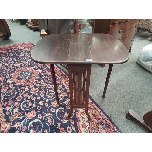 57 - Edwardian Mahogany Sutherland Table