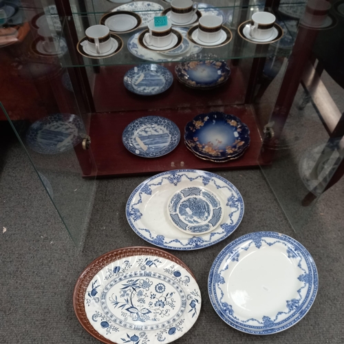 61 - Collection of Decorative Plates & Platters and Espresso Coffee Cups