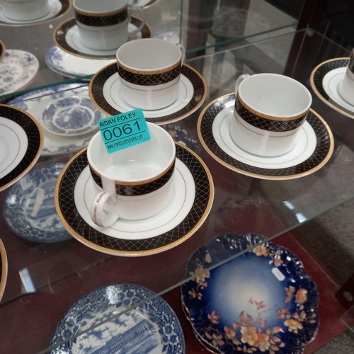 61 - Collection of Decorative Plates & Platters and Espresso Coffee Cups