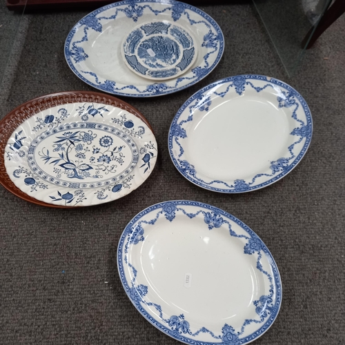 61 - Collection of Decorative Plates & Platters and Espresso Coffee Cups