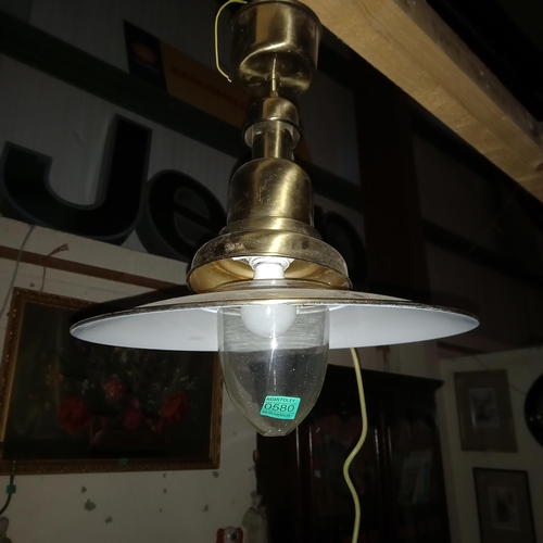 580 - Metal Ceiling Light