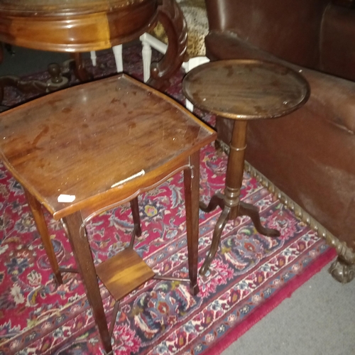 584 - 2 Mahogany Occasional Tables